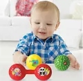 Fisher-Price Zestaw sensoryczny z dzwoneczkiem 3w1 CFF0905 - tantis.pl