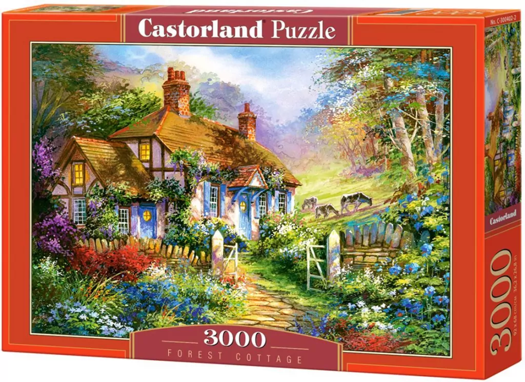 Puzzle 3000. Forest Cottage - tantis.pl