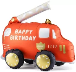 Balon foliowy wóz strażacki 67x53cm