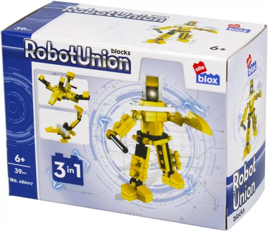 Klocki konstrukcyjne. Robot. 39 elementów - tantis.pl