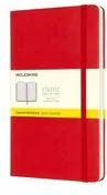 Notes Classic 13x21 tw. kratka- czerwony MOLESKINE - tantis.pl