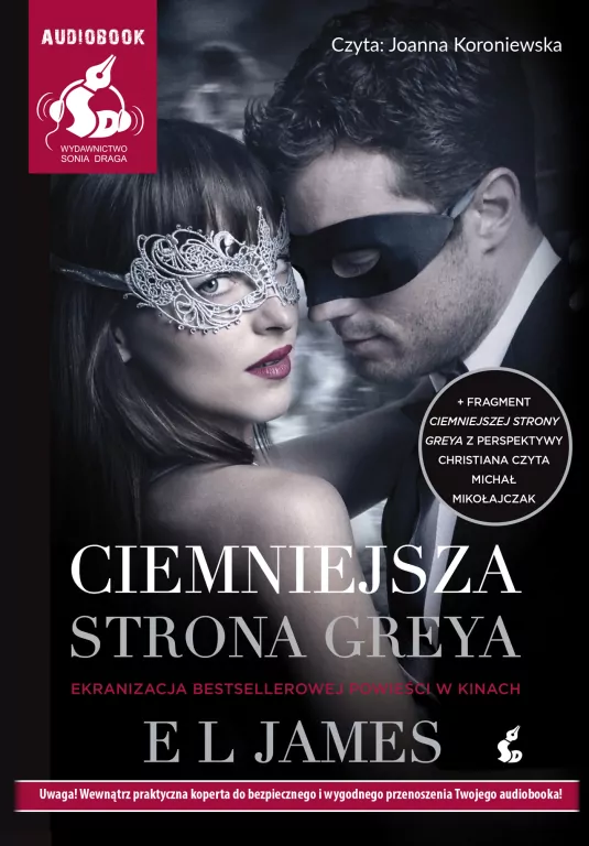 Ciemniejsza strona Greya. Pięćdziesiąt odcieni (Audiobook) - tantis.pl
