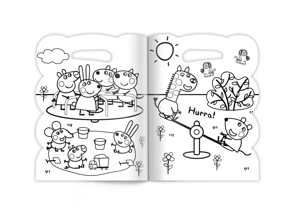 Peppa Pig. W wesołym świecie Peppy. SuperKolory - tantis.pl