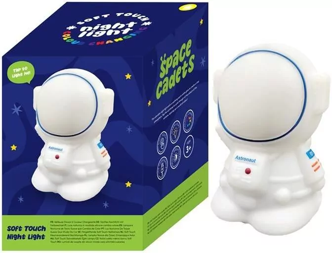 Lampka nocna LED zmieniajaca kolory Astronauta - tantis.pl