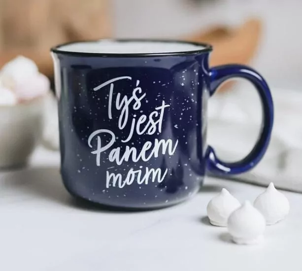 Kubek vintage - Tyś jest Panem - tantis.pl
