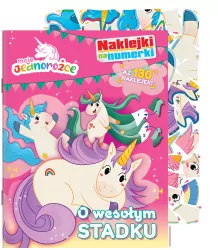 Moje Jednorożce. O wesołym stadku. Naklejki na numerki. Cz.1