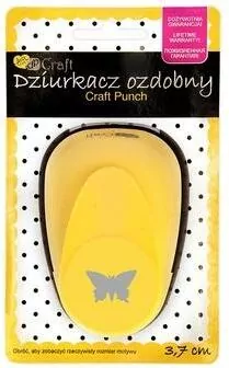 Dziurkacz ozdobny 3,7cm motyl 2 - tantis.pl