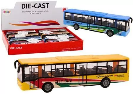 Autobus Miejski z napędem frykcyjnym 15cm MIX - tantis.pl