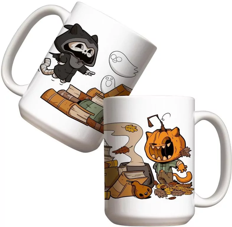 Kubek - Its Halloween time 440ml - tantis.pl
