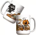 Kubek - Its Halloween time 440ml - tantis.pl