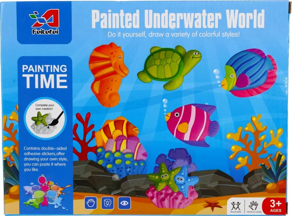 Zestaw kreatywny do malowania Zwierzęta morskie - tantis.pl