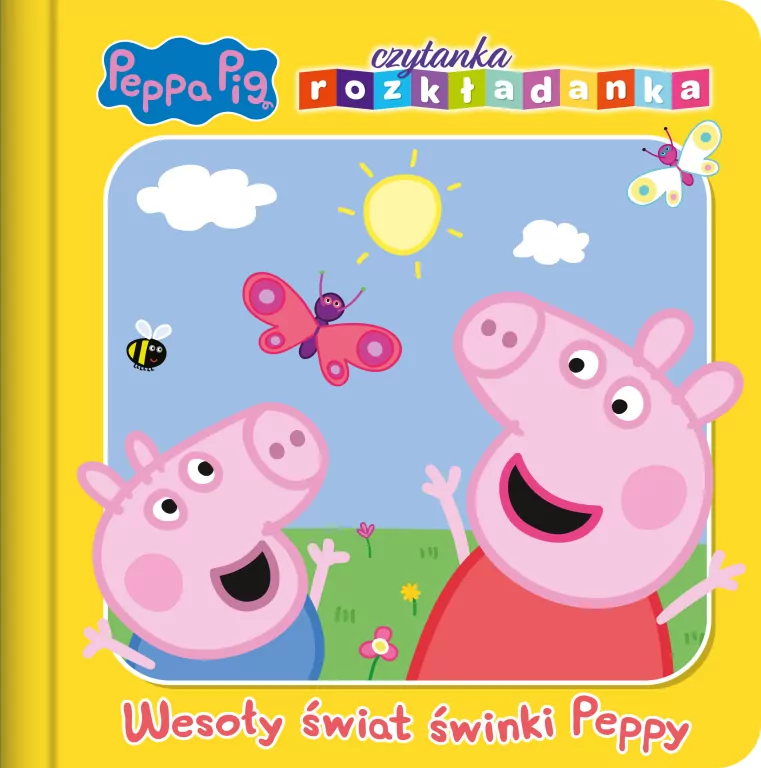 Świnka Peppa. Wesoły świat świnki Peppy. Czytanka rozkładanka - tantis.pl