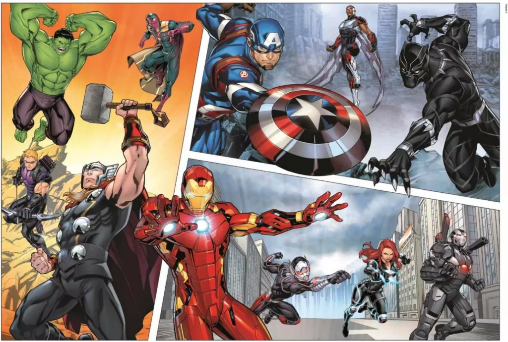 Puzzle 104 The Avengers - tantis.pl
