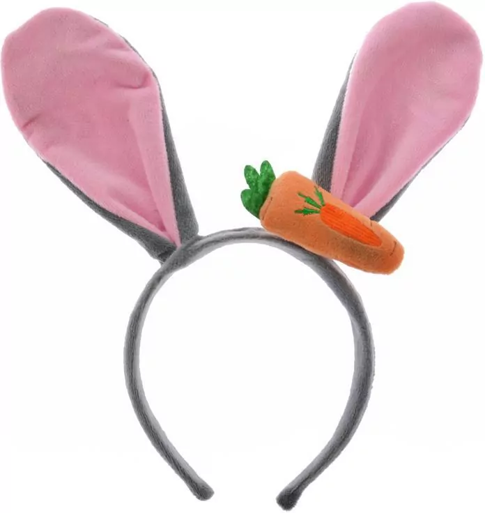 Opaska - zajączek z marchewką - tantis.pl