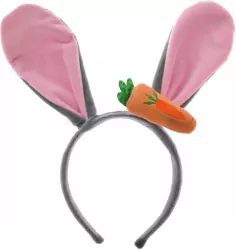 Opaska - zajączek z marchewką