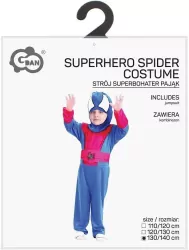 Strój dla dzieci Superbohater Pająk 130/140cm
