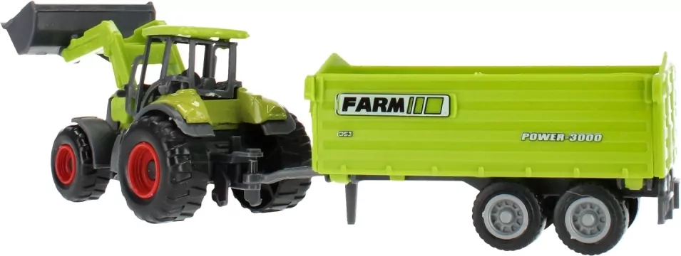 Traktor metalowy Moje Ranczo 17cm - tantis.pl
