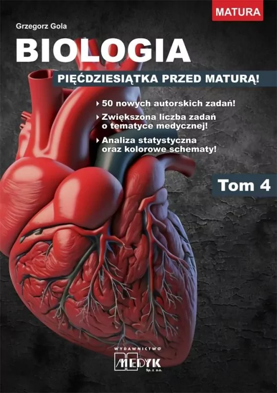Biologia - pięćdziesiątka przed maturą. Tom 4 - tantis.pl