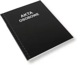 Teczka Akta osobowe T1 czarna