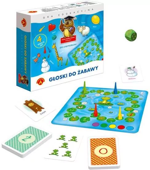 Głoski do zabawy. Gra edukacyjna - tantis.pl