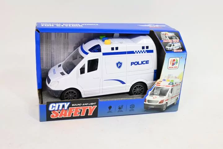 Auto policja na baterie 06138 - tantis.pl