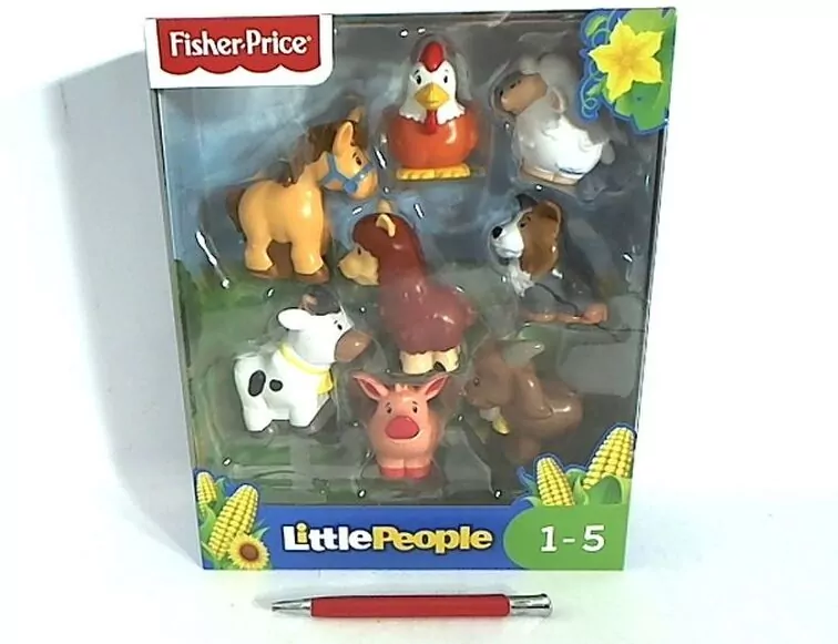 Little People. Zestaw zwierzątek, 8 sztuk - tantis.pl