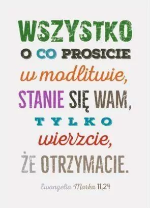 Karnet. Wszystko o co prosicie w modlitwie stanie się Wam - tantis.pl