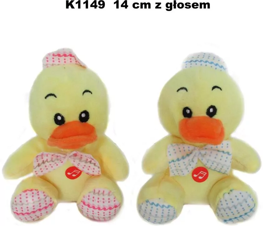 Kaczka z głosem 14cm MIX - tantis.pl