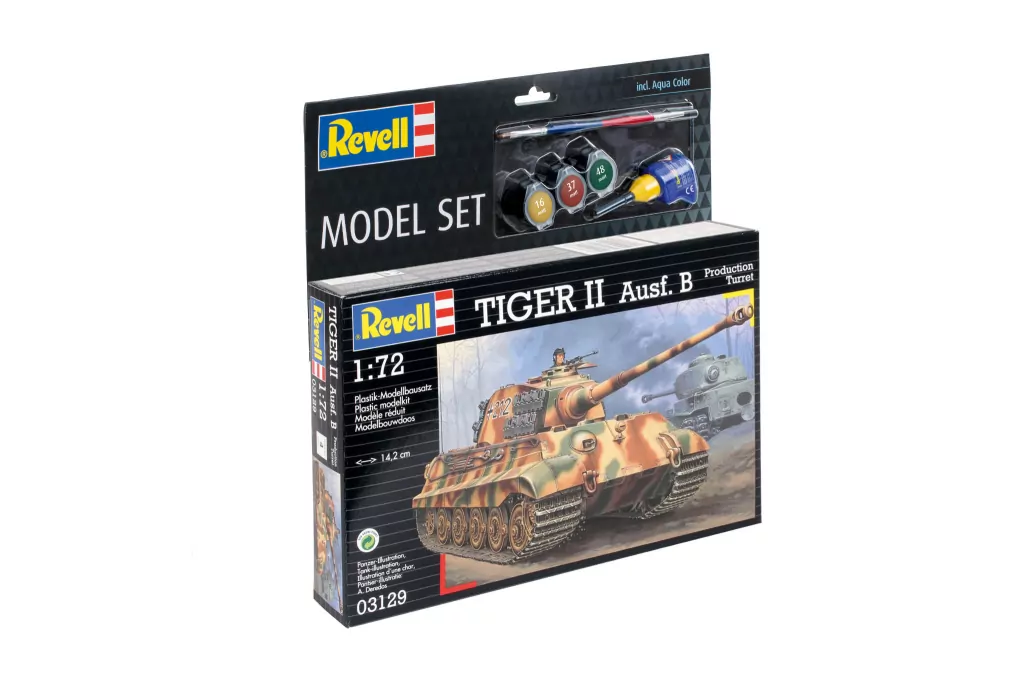 Cobi. Czołg Tiger II Ausf. B. Zestaw modelarski - tantis.pl