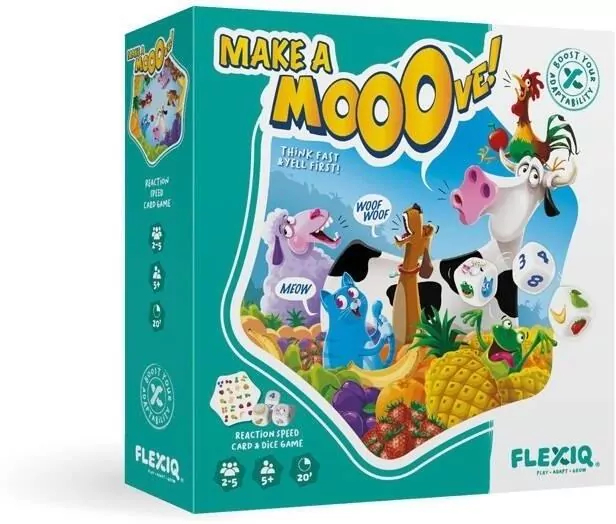 Make a Mooove! - gra w karty i kości - tantis.pl