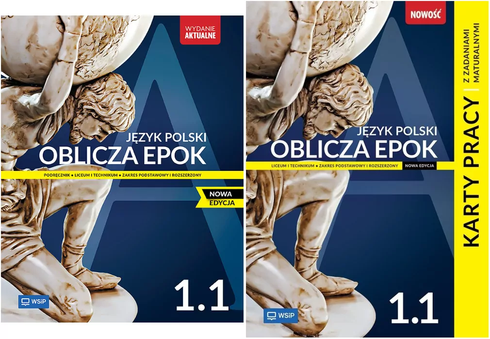 Pakiet: Oblicza epok 1.1. Język polski. Podręcznik / Karty pracy do liceum i technikum. Zakres podstawowy i rozszerzony. Nowa edycja - tantis.pl