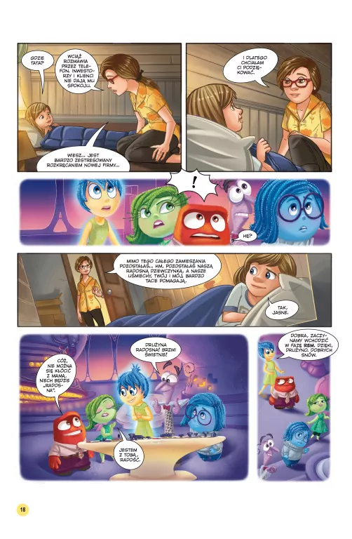 W głowie się nie mieści. Magiczny świat Disneya w komiksie - tantis.pl