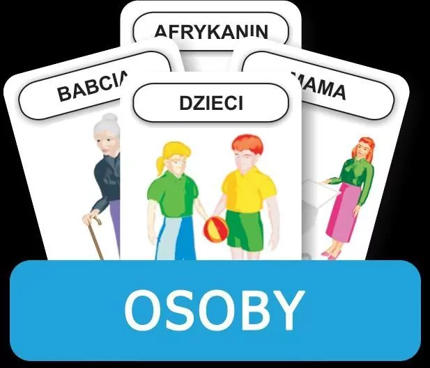 Rozwijamy mowę i myślenie dziecka. Osoby - tantis.pl