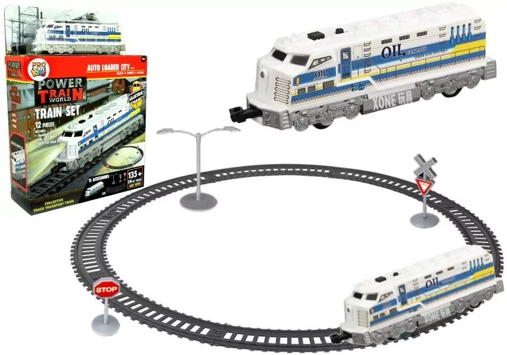 Kolejka elektryczna 135cm lokomotywa b/o - tantis.pl