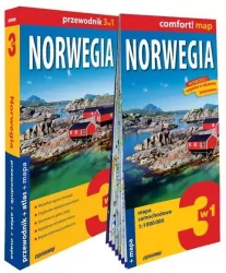 Norwegia. Comfort! map 3w1. Przewodnik + mapa