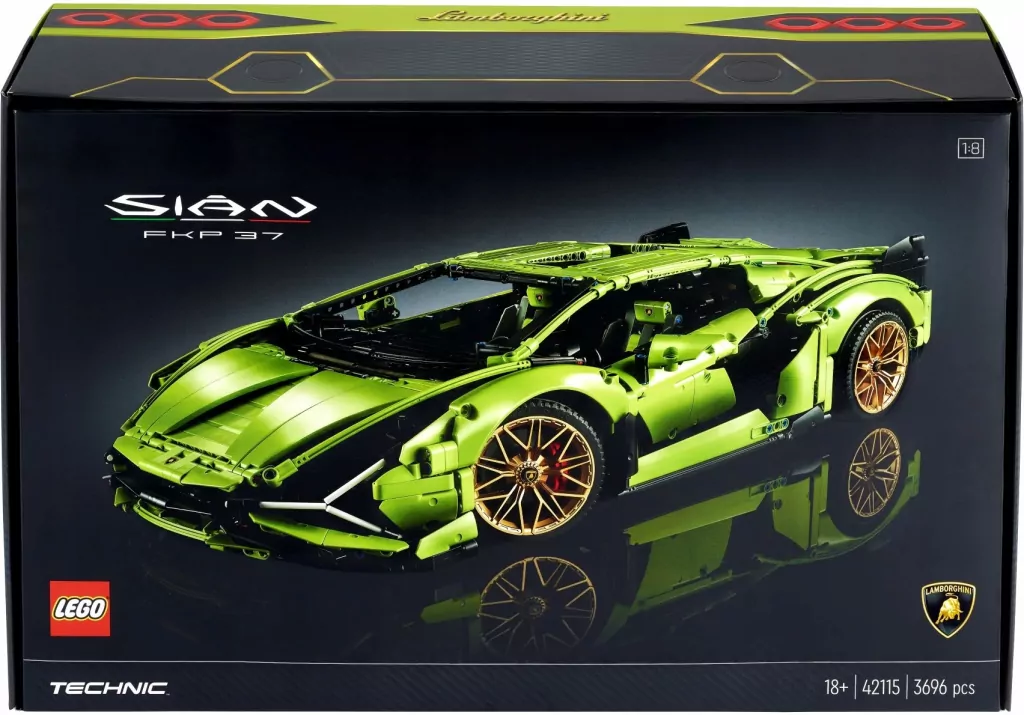 LEGO® Technic. Lamborghini Sián FKP 37. 42115 - tantis.pl