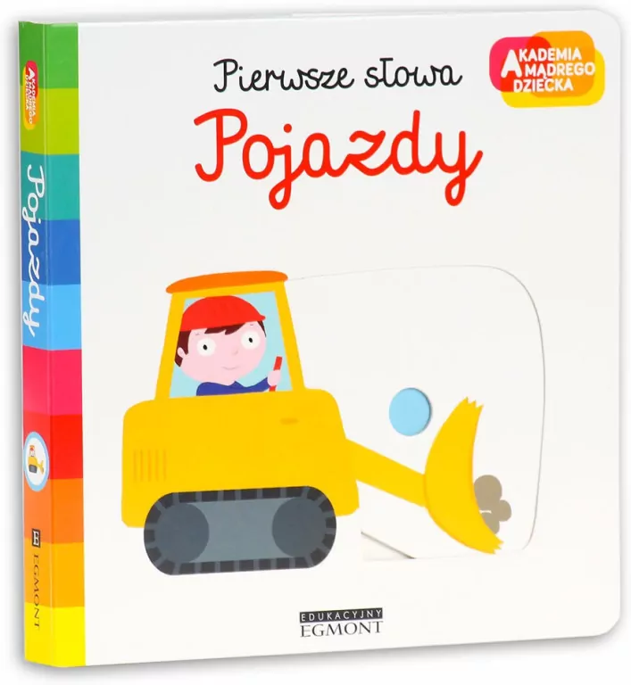 Pojazdy. Pierwsze słowa.  Akademia mądrego dziecka - tantis.pl