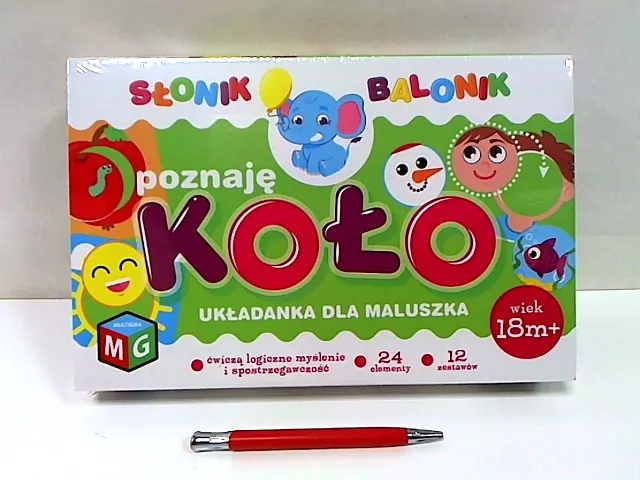 Poznaję koło. Słonik Balonik - tantis.pl
