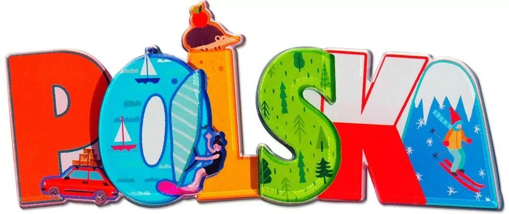 Magnes I love Poland. Polska - tantis.pl