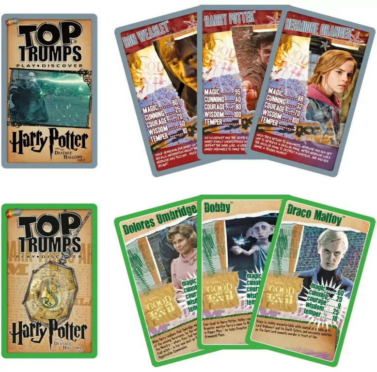 Top Trumps Tin. Harry Potter. Slytherin - tantis.pl