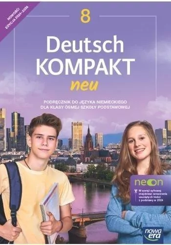 Deutsch Kompakt 8. Język niemiecki. Szkoła podstawowa. Podręcznik - tantis.pl