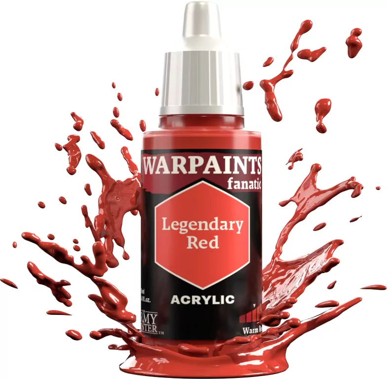 The Army Painter: Warpaints - Fanatic - Legendary Red - tantis.pl