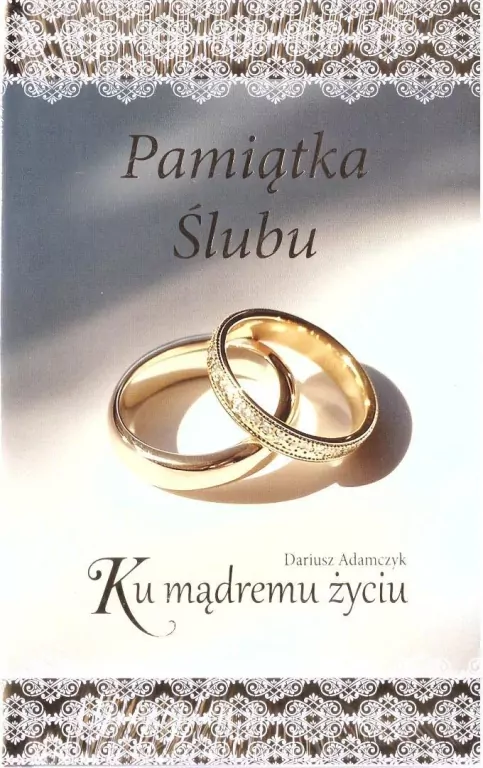 Pamiątka Ślubu. Ku mądremu życiu - tantis.pl