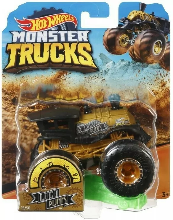Hot Wheels. Monster Trucks Pojazd 1:64 - tantis.pl