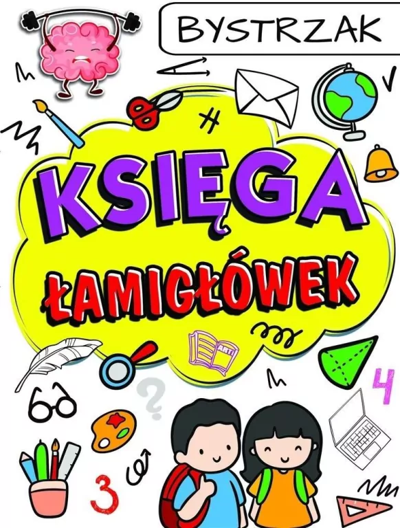 Księga łamigłówek. Bystrzak - tantis.pl