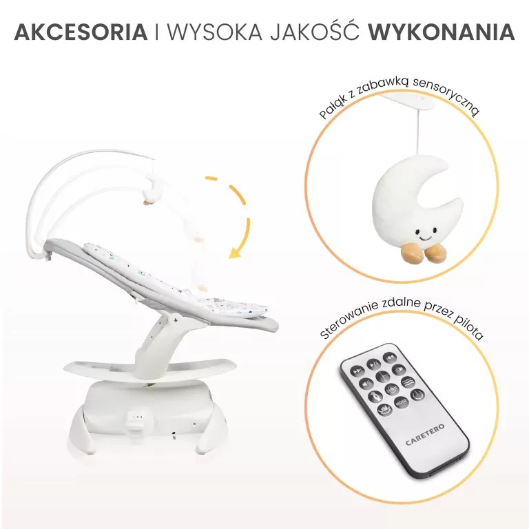 Caretero Bujaczek elektryczny Noco grey - tantis.pl