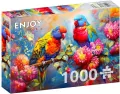 Puzzle 1000 el. Tropikalni towarzysze - tantis.pl