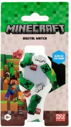 Zegarek cyfrowy silikonowy świeci Minecraft