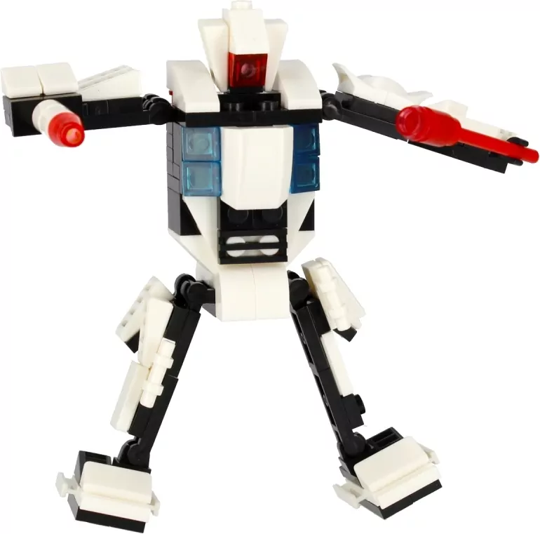 Klocki konstrukcyjne. Robot, 115 elementów - tantis.pl