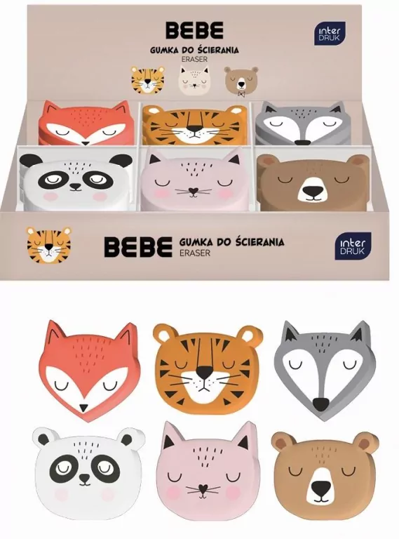 Gumka do ścierania BB Friends - tantis.pl